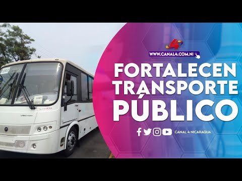 Llegan más buses para fortalecer el transporte público en León