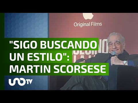 Sigo buscando un estilo dice Martin Scorsese en su visita a México.