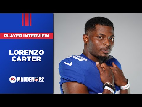 Lorenzo Carter: "Thankful to have been able to grow" | New York Giants video clip 