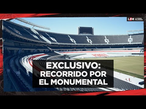 EXCLUSIVO | El recorrido por las NUEVAS OBRAS del Estadio Monumental