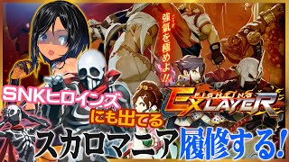【深夜枠】SNKヒロインズに出てるスカロマニアを知りたい！【ファイティングEXレイヤー／Steam】