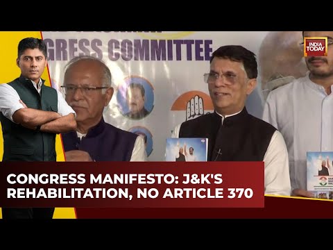 India First: Congress Party's Manifesto for J&K, Skips Article 370