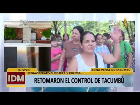 El gobierno paraguayo vuelve a retomar el penal de Tacumbú