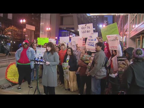 Chicago teachers advocate for eco-friendly school upgrades, healthy drinking water