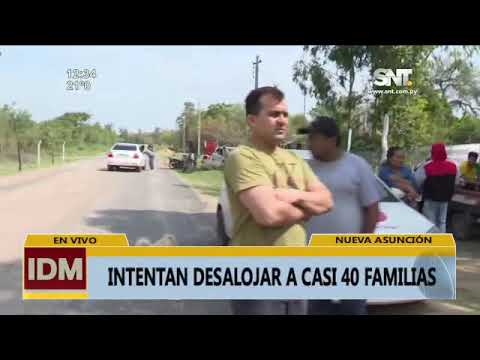 Nueva Asunción: Intentan desalojar a casi 40 familias