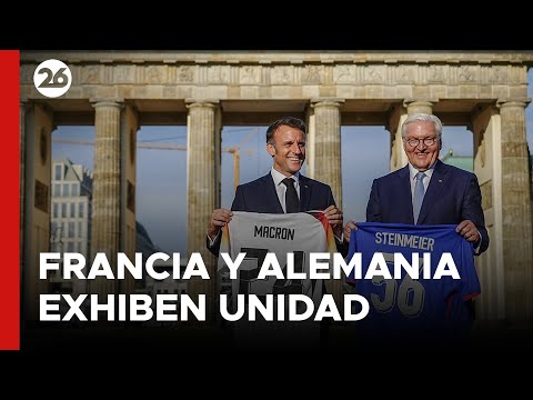 Francia y Alemania quitan importancia a sus diferencias y exhiben unidad