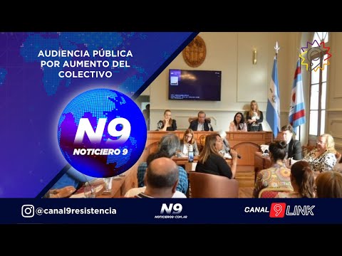 AUDIENCIA PÚBLICA POR AUMENTO DEL COLECTIVO - NOTICIERO 9