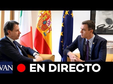 DIRECTO: Pedro Sánchez se reúne con el primer ministro italiano, Giuseppe Conte