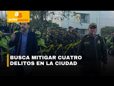 Alcalde Carlos Galán y Policía lanzan plan de seguridad para Bogotá | CityTv