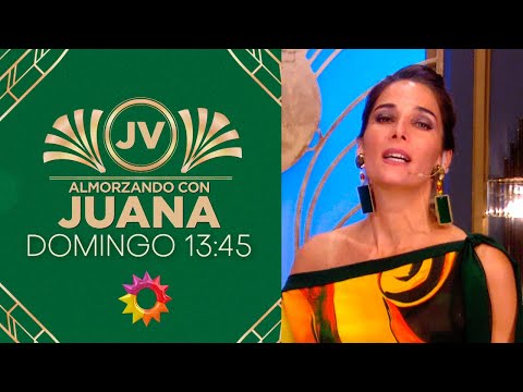 Juana ya tiene sus invitados para este domingo 19 de noviembre a las 13:45