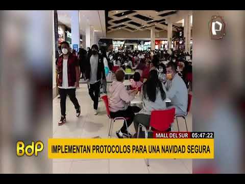 Chorrillos: Mall del Sur se pronuncia por aforo en el centro comercial