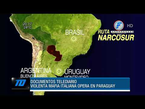 [Documentos Telediario ]  - Violenta mafia italiana opera en Paraguay