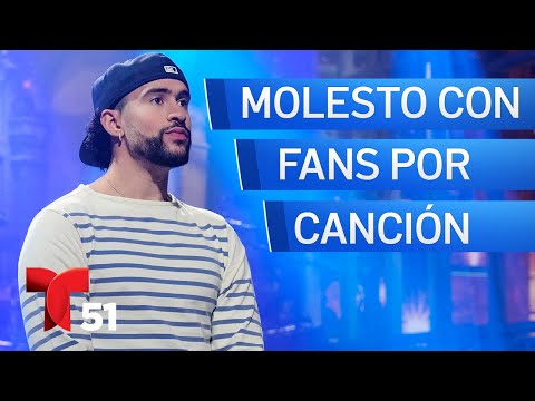 Bad Bunny se molesta con fans por canción creada con inteligencia artificial