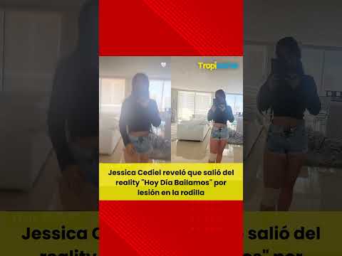 Jessica Cediel tuvo que retirarse del reality de baile “Hoy Día Bailamos”