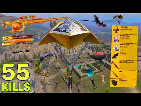 Wow!😍 NEW BEST LOOT GAMEPLAY with/ Groza+AMR🔥Pubg Mobile