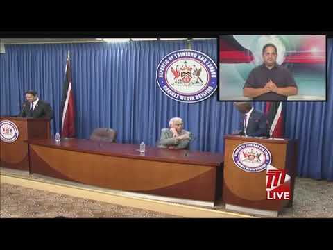 Press Conference Hosted by Prime Minister, Dr  Keith Rowley - Saturday 30th May 2020