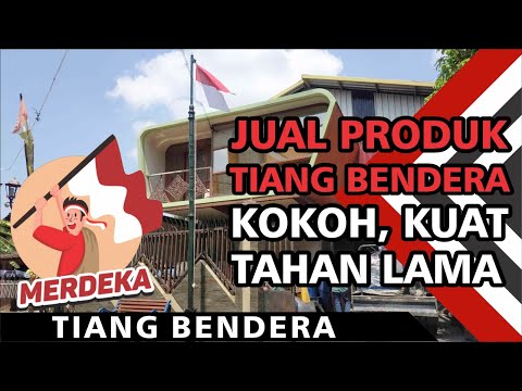 Tiang Bendera Besi Cor Kuat dan Kokoh