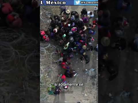 Migrantes: se REDUCE MIGRACIÓN en la FRONTERA de EU, ¡pero se TRIPLICA en la frontera sur de México!