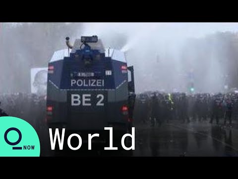 Berlin Uses Water Cannons as Pandemic Protests Intensify