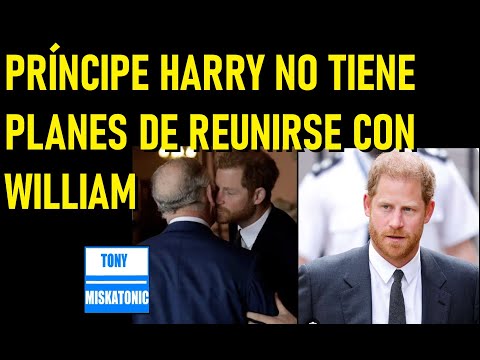 EL PRÍNCIPE HARRY NO SE REUNIRÁ CON WILLIAM DURANTE SU ESTANCIA EN LONDRES VISITANDO A CARLOS III.