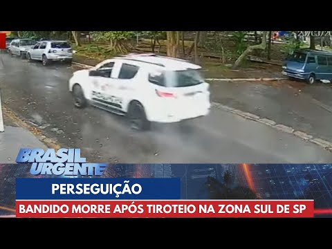 Perseguição com tiroteio termina com bandido morto em SP | Brasil Urgente