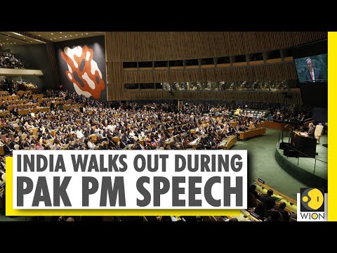 India walks out of UNGA hall over Pakistan PM's speech | World News | WION News