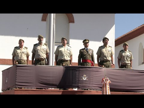 Parada militar en homenaje a Fernando Rocha y Castilla