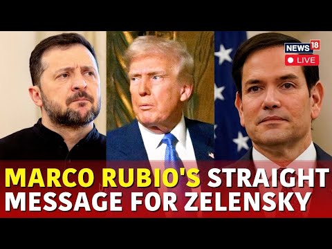 LIVE | Trump Zelenskyy Meeting | Rubio Says Zelensky Should Apologize Following Oval Office Meeting