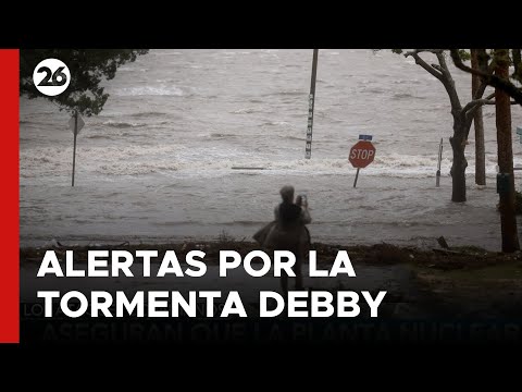 EEUU | Continúan las alertas por la tormenta Debby en Carolina del Norte