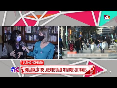 María Inés Obaldía tras la reapertura de actividades culturales: Nos merecemos que haya carnaval