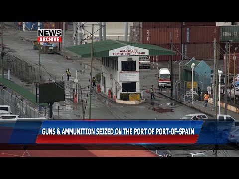 Firearms Seized at Port Of Port Of Spain