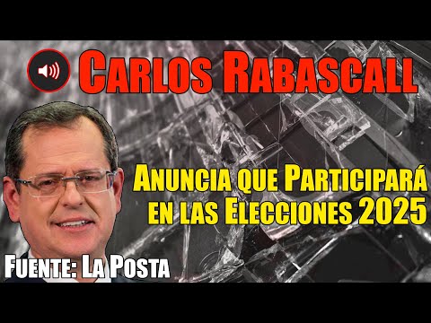 Carlos Rabascall Anuncia su Regreso Triunfal a la Política en el 2025