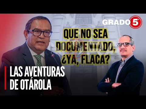 Las aventuras de Otárola y los negocios de Nicanor Boluarte | Grado 5 con David Gómez Fernandini
