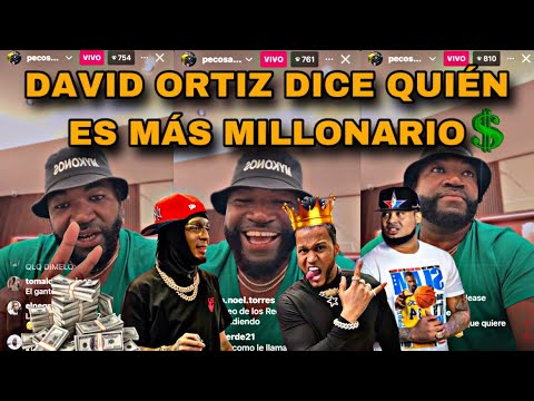 DAVID ORTIZ - DICE CUAL ES MÁS MILLONARIO DE LAPIZ CONCIENTE EL ALFA Y ROCHY RD - OHTANI ALOFOKE