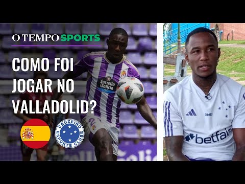 Cruzeiro: João Pedro fala como é jogar pelo Real Valladolid, na Espanha