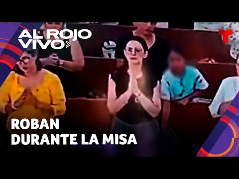 Captan a madre e hija robando en plena misa en Honduras