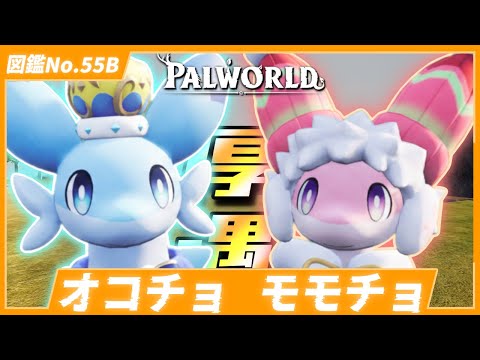 【人気No.1】優秀なタイプとパートナースキルを持つ『オコチョ』と『モモチョ』を戦闘用に育成してみた【パルワールド/PalWorld】