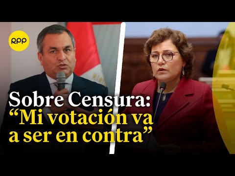Sobre posible censura a Vicente Romero: Sacar al ministro no soluciona el problema, indica Monteza