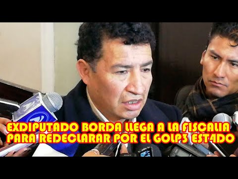 EXDIPUTADO VICTOR BORDA ACUDIO DECL4RAR ANTE LA FISCALIA POR EL CASO DEL GOLP3 DE EST4DO EN BOLIVIA