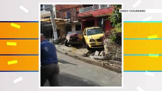 Seis personas lesionadas dejó accidente en Robledo - Telemedellín