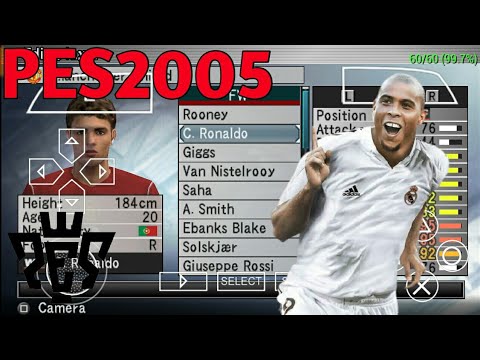 (แจกเกมep11)PES2005ppsspp600mb