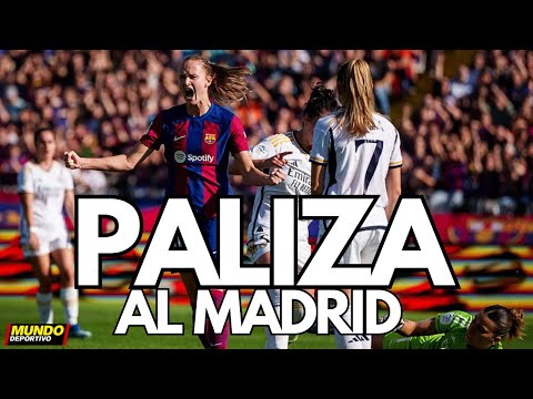 BARÇA FEMENÍ: Paliza blaugrana al MADRID en todos los clásicos | FC Barcelona Femenino | Liga F