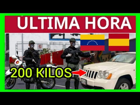 CAZAN COCHE ESPAÑOL EN VENEZUELA CON 200 KILOS
