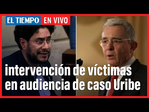 El tiempo en vivo: Continúa intervención de víctimas en audiencia de caso Uribe