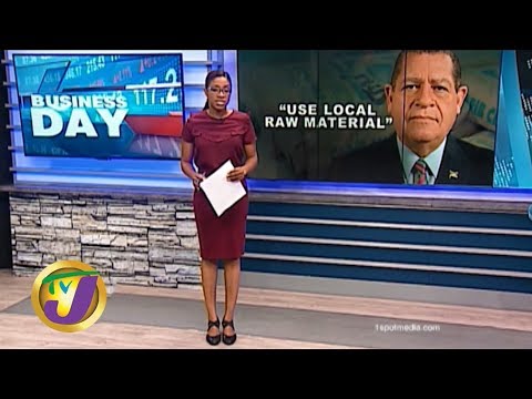 TVJ News: Shaw Warns Cement Manufacturer Must use Local Raw Material - February 12 2020