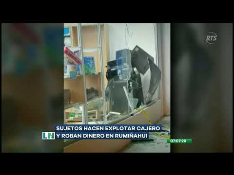 Delincuentes robaron un cajero ubicado dentro de una farmacia