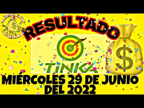 RESULTADOS TINKA DEL MIÉRCOLES 29 DE JUNIO DEL 2022 S/12,786,897 /LOTERÍA DE PERÚ