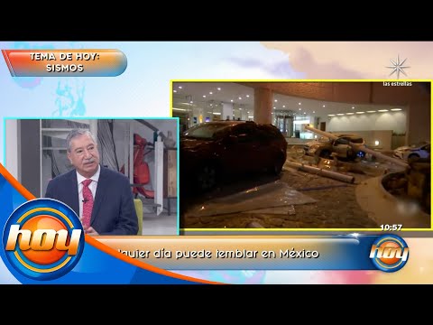 Sismo en México: Especialista nos dice cómo actuar durante un sismo | Tema de Hoy