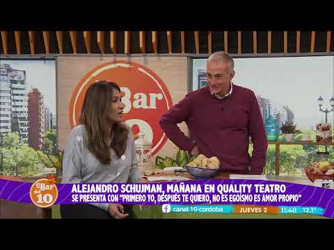 ALEJANDRO SCHUJMAN en Canal 10