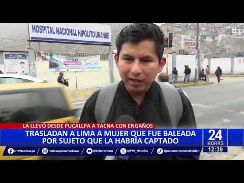 Mujer baleada en la cabeza es trasladada a Lima: ¡Unidos por su recuperación!